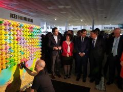 HOY, EN LA INAUGURACIÓN DEL “BREWHUB” DEL GRUPO MAHOU SAN MIGUEL, EN CÓRDOBA