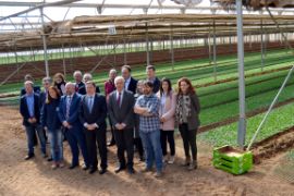 Hoy, en su visita al sector agroalimentario en Navarra 