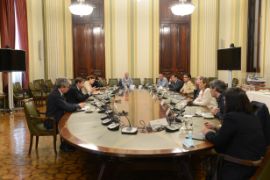 Hoy, en la sede del Ministerio