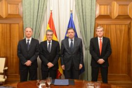 Hoy, en la sede del Ministerio