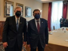 Hoy, en el marco de la reunión de ministros de Agricultura del G-20

