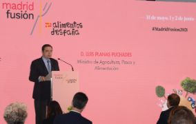 Hoy, en la presentación de ‘Madrid Fusión-Alimentos de España’ 