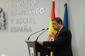EN LA PRESENTACIÓN DEL INFORME “UN MEDIO RURAL VIVO Y SOSTENIBLE”, DEL CES