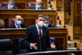 Hoy, en respuesta a una pregunta parlamentaria en el Congreso de los Diputados