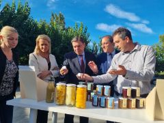 Hoy, durante su visita a Lleida  