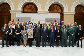 ESTA MAÑANA, EN LA SEDE DEL MINISTERIO  