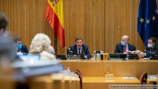 Comparecencia en comisión en el Congreso de los Diputados 