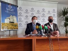 HOY, EN UNA VISITA A LA COOPERATIVA GARESE, EN SEGOVIA   