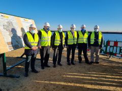 HOY, EN SU VISITA A LAS OBRAS DE MODERNIZACIÓN DE REGADÍOS DEL PÁRAMO BAJO, EN LEÓN