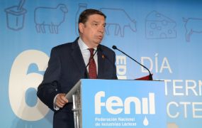 Hoy, en la inauguración del Día Internacional Lácteo