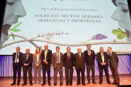 Clausura de la 26ª jornada informativa de Riegos del Alto Aragón  