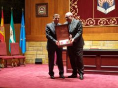 En la recepción de la distinción “Tomás de Aquino”, en Córdoba 