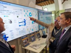 Hoy, en su visita a la Feria del Olivo de Montoro (Córdoba)