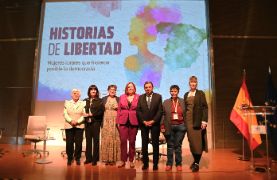 Hoy, en Madrid, en un acto sobre las mujeres rurales en la transición