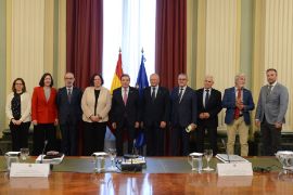 Hoy, en una reunión con Cooperativas Agro-alimentarias de España