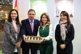 Hoy, en el estand del Ministerio de Agricultura, Pesca y Alimentación en Fitur