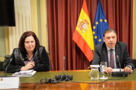 Hoy, en una reunión con ONG medioambientales