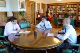 Hoy, en la sede del Ministerio