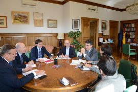 Hoy en la sede del Departamento 