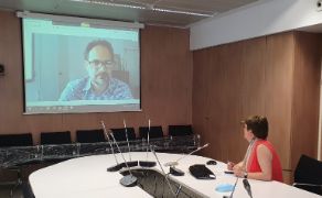 A TRAVÉS DE VIDEOCONFERENCIA 