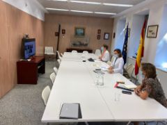 Hoy, en una reunión mantenida por videoconferencia