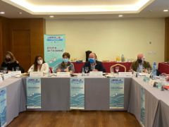 Hoy, en la reunión de la Inter-federativa de cofradías del Cantábrico Noroeste