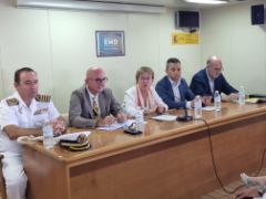 HOY, EN LA INAUGURACIÓN DE LAS ACTIVIDADES DEL BUQUE ESCUELA DE COOPERACIÓN PESQUERA INTERMARES, EN EL PUERTO DE ALICANTE 

