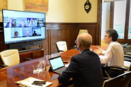 HOY, POR VIDEOCONFERENCIA  