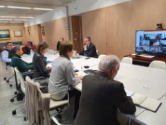 Hoy, en una reunión presencial y por videoconferencia