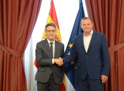 Hoy, en la sede del Ministerio