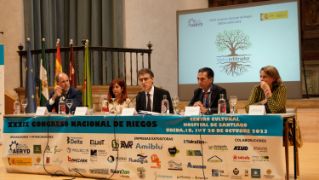 En la inauguración del Congreso Nacional de Riegos en Úbeda (Jaén)