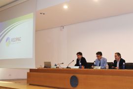 Hoy, en la jornada de presentación de esta plataforma, en Huesca 