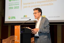 Hoy, en la presentación del Anuario 2023 de la Unión de Pequeños Agricultores y Ganaderos (UPA)