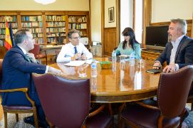 HOY, EN LA SEDE DEL MINISTERIO 