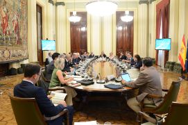 Hoy, en la sede del ministerio