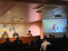 Hoy, en la inauguración de la jornada anual de ANACEF