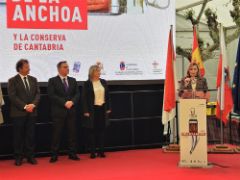 Hoy, en la 24ª edición de la Feria de la Anchoa y de la Conserva de Cantabria