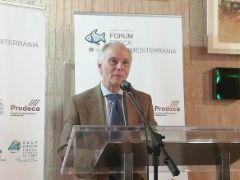 EN EL FORUM DE PESCA DIETA MEDITERRÁNEA QUE SE CELEBRA EN SAN CARLOS DE LA RÁPITA (TARRAGONA)