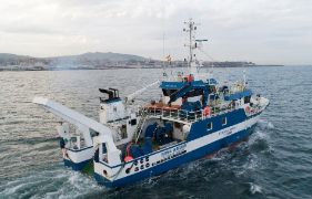 A bordo del buque oceanográfico Emma Bardán