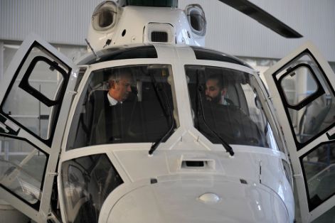 El Director General recepciona los dos primeros helicópteros cedidos por el MAGRAMA a la Guardia Civil