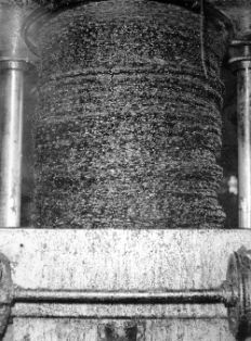 Almazara de la Cooperativa Agrícola San Juan (Jaén).<br/>Autor: Antonio Illanas Calleja. 1959. MAPA.<br/>