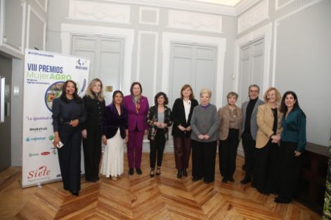 Hoy, en el acto de entrega de la VIII edición de los premios MujerAGRO