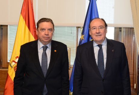 Hoy, en la sede del ministerio