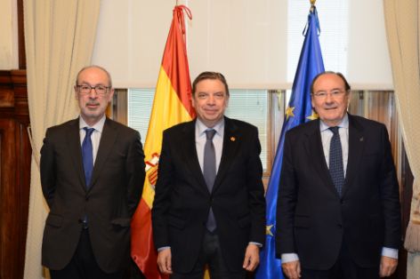 Hoy, en la sede del ministerio