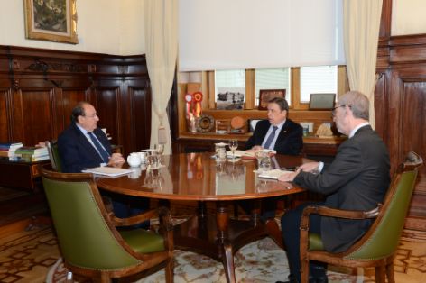 Hoy, en la sede del ministerio