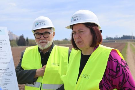 Hoy, en la visita a la Comunidad de Regantes de Cullera (Valencia)  