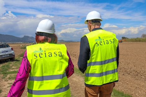 Hoy, en la visita a la Comunidad de Regantes de Cullera (Valencia)  