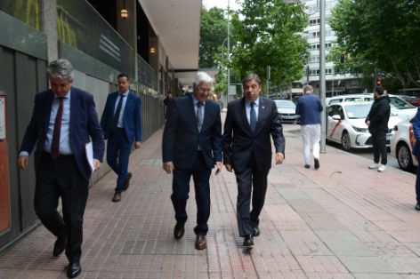 Hoy, en una intervención en el Club Siglo XXI 