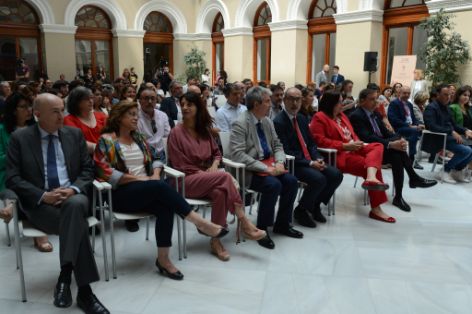 Hoy, en la presentación de la campaña de comunicación institucional 2024