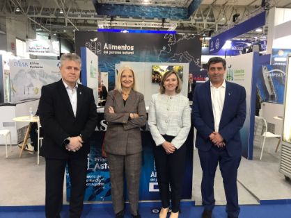 Hoy, en su visita a Seafood Expo Global